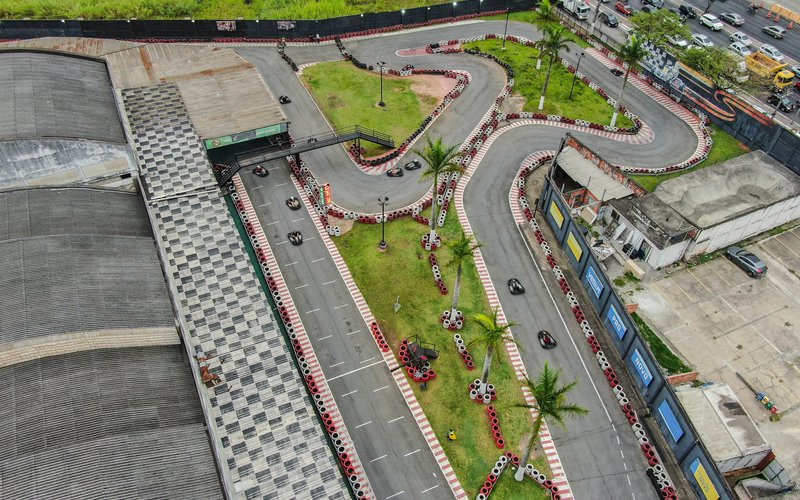 Pista de Kart em São Paulo - É no parque SP Diversões