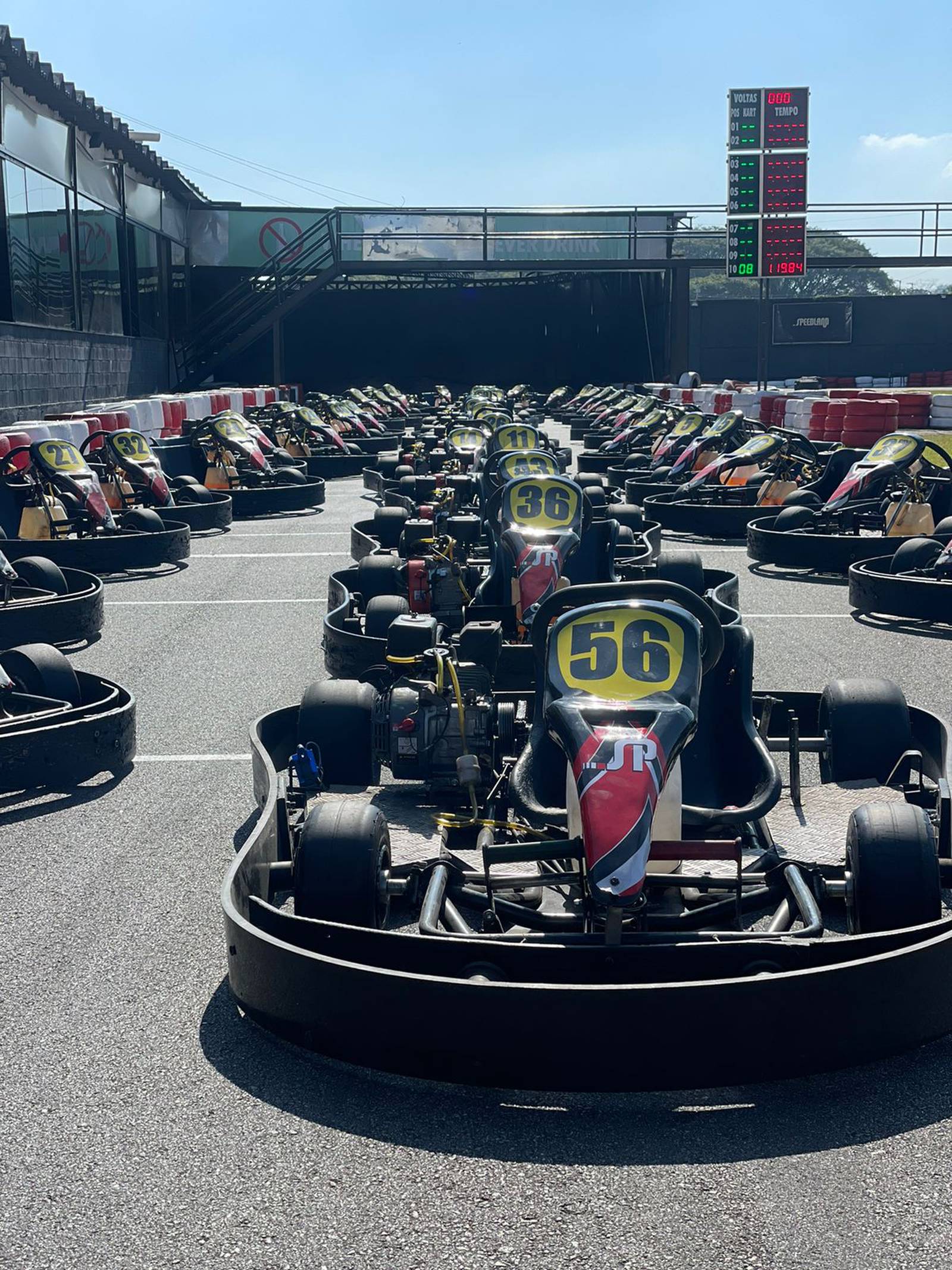 Pista de Kart em São Paulo - É no parque SP Diversões